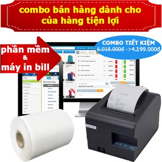 Combo bộ sản phẩm bán hàng dành riêng cho cửa hàng tiện lợi CBM003