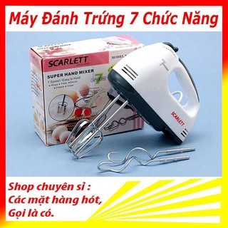[Mã ELHA22 giảm 5% đơn 300K] Máy Đánh Trứng Cầm Tay Mini Cao Cấp Với 7 Tốc Độ Cực Mạnh