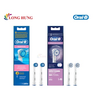 Đầu bàn chải thay thế bàn chải điện Oral-B Sensitive Clean (Set 2 cái) - Hàng nhập khẩu
