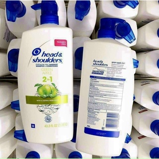 Dầu gội head &amp; Shoulders green apple 2 in 1 950ml,1,28l