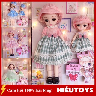 Búp Bê Barbie  Chị Em 30cm,16cm Có Khớp Váy Xinh Đồ Chơi Búp Bê Cho Bé Gái Từ 1 Đến 6 Tuổi