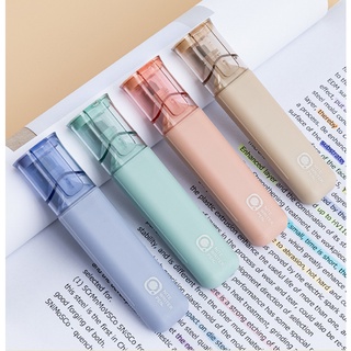 [FREESHIP 50K] Set 4 bút highlight pastel chữ nhật, bút đánh dấu nhớ dòng cute nhiều màu marker dễ thương size lớn