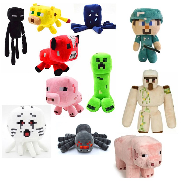 Thú nhồi bông mini Minecraft