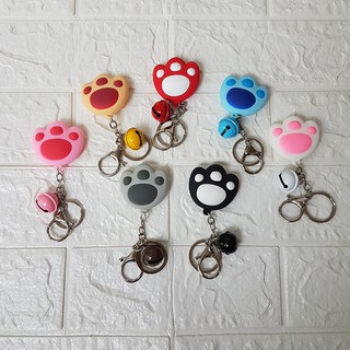 HCM - Móc khóa chân mèo cute có lục lạc leng keng
