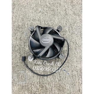 Quạt CPU, Fan CPU Intel Gen10, 11 Stock lõi đồng kèm sẵn keo tản nhiệt zin