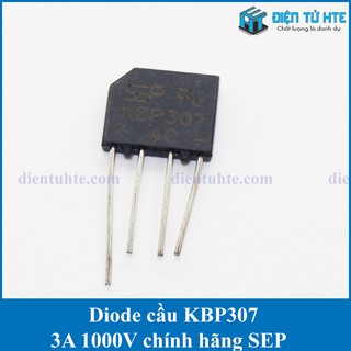 Diode chỉnh lưu cầu KBP307 3A 1000V chính hãng SEP [HTE Quy Nhơn CN2]