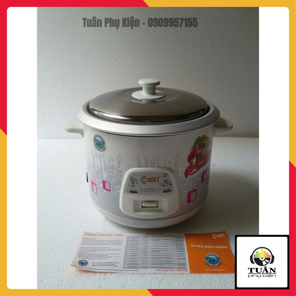 Nồi cơm điện 1.8 lít COMET CM8019