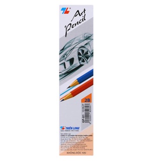 Hộp 10 chiếc bút chì gỗ 2B Thiên long Gp-01