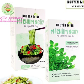 Mì Bún Rau Củ Nguyên Minh Gói 300gr Từ Bột Gạo Rau Củ Nguyên Chất - Nhà Mỡ Mỡ