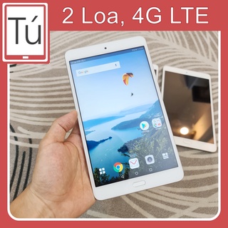 [2 Loa Stereo] Máy tính bảng Docomo Dtab D-02K Ram 3GB hỗ trợ lắp sim 4G.