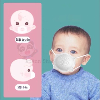 Khẩu trang chống bụi cho bé,khẩu trang y tế cho bé,khẩu trang con gấu