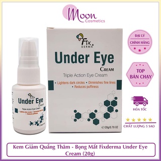 ✅[Chính Hãng] Kem Giảm Quầng Thâm – Bọng Mắt Fixderma Under Eye Cream 20g