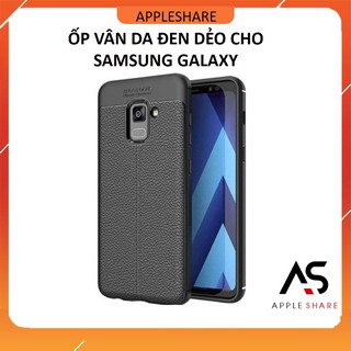 Ốp lưng Samsung Đen Vân Da A12/A51/A52s/A50/A50s/A30s/A20/A30/A32/A22/A03s/A02s/A02/J5/J7/A7/A8/J6/J4/A9/A52/prime/A03