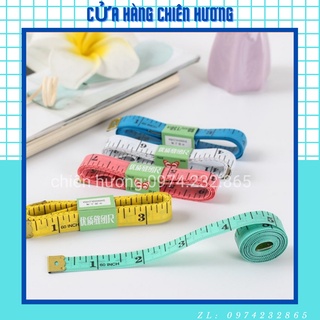 Thước Dây May Đồ, Thước Dây Đo 3 Vòng 150cm (1 chiếc)