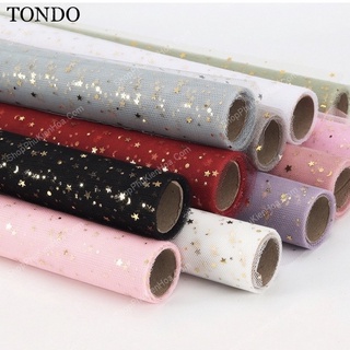 Lưới Voan Sao Lưới Voan Kim Tuyến Đẹp KT 50cm 5m Gói Hoa Bọc Hoa Bó Hoa