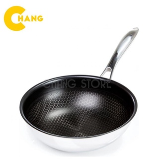 Chảo chống dính sâu lòng vân đá tổ ong cực bền, dùng được cho mọi loại bếp + Tặng 1 khăn lau tay
