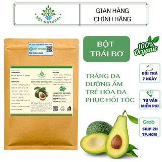 Bột bơ sấy lạnh - bột trái bơ nguyên chất 100% 200Gr | Bột Natural