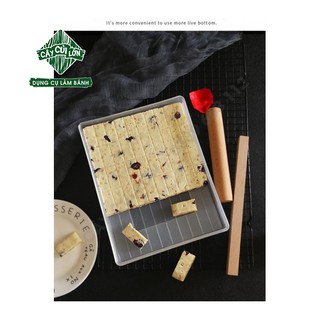 Khuôn Làm Kẹo Nougat (Tặng 1 Xấp Túi Kẹo 100 Cái)