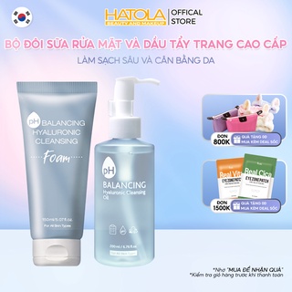 Bộ đôi làm sạch Prreti sữa rửa mặt và Cleansing Balm làm sạch sâu dưỡng da chắc khỏe Hatola