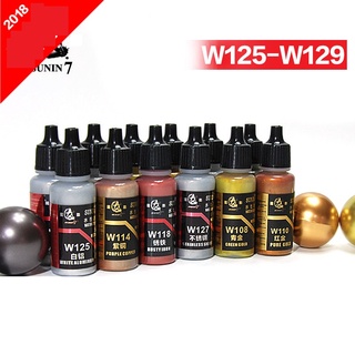 Sơn nước màu kim loại metallic W125-W134 Sunin 7 - Sơn Mô Hình