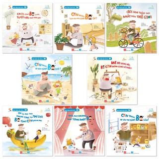 SÁCH  - Bạn thân của tớ là... Bố (Trọn bộ 8 cuốn)