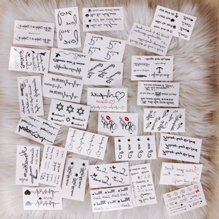 Set 30 tấm hình xăm giá 50k - tattoo