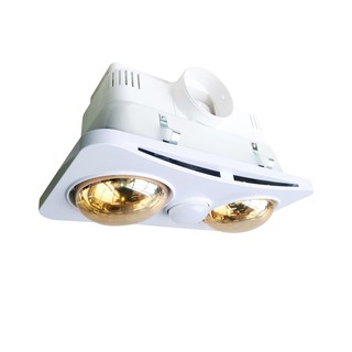 Đèn sưởi nhà tắm âm trần Braun Kohn BK02G tích hợp quạt thông gió