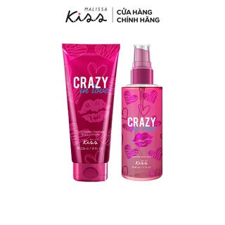 Bộ Đôi Hoàn Hảo Body Lotion + Body Mist hương Crazy In Love