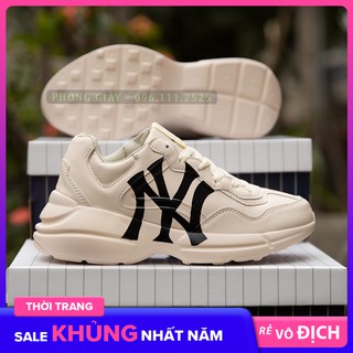 Giày Sneaker Nam Nữ Cổ Cao Chữ Đen (Kèm Box - Bill)