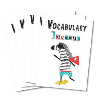 Vở - Combo 5 vở học từ mới Crabit Kidbooks - Ngựa Vằn