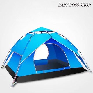 Lều dã ngoại cắm trại du lịch tự bung 4-6 người chống nước chống tia tử ngoại 2m*2m cao cấp