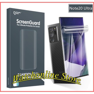 Bộ 2 miếng dán dẻo 3D Full màn Gor cho Samsung S10 S10 plus Note 8 9 10 Note 10 plus S20 S20 ultra Note 20 ultra