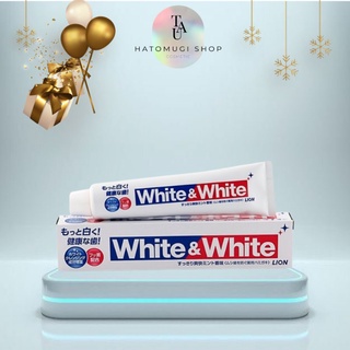 Kem đánh răng White&amp;White nội địa nhật | KDR trắng răng white nhật bản - Tuýp 150g