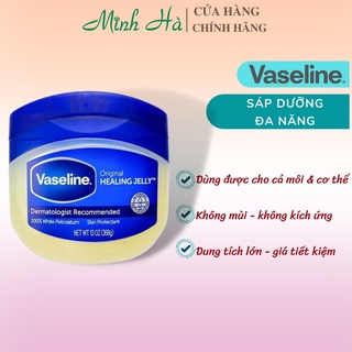 Sáp dưỡng ẩm Vaseline Mỹ 100% Pure Petroleum Jelly Original 49g , 368g