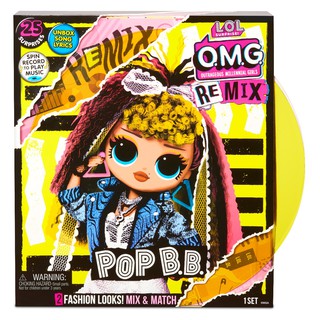 [Mã LIFEMKD3 giảm 100K đơn 499K] Đồ Chơi Lol Surprise Búp Bê Thời Trang Omg Remix- Pop B.B 567257E7C