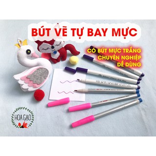 Bút vẽ tự bay màu GBBM vẽ vải, handnade