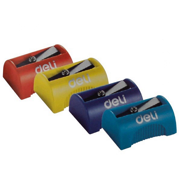 5 cái Gọt Bút Chì Mini Deli E0531 Chính Hãng – Nhiều Màu Dễ Thương – Cho Học Sinh Tiểu Học