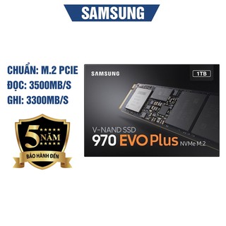 Ổ cứng SSD Samsung 970 EVO PLUS 1TB NVMe