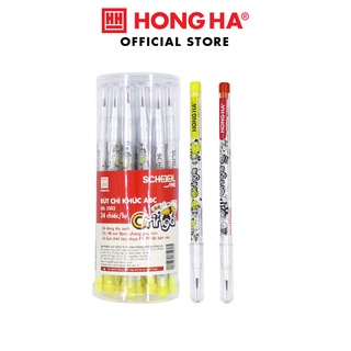 Bút chì khúc HB Hồng Hà | Bút chì đốt nhiều màu - 3503