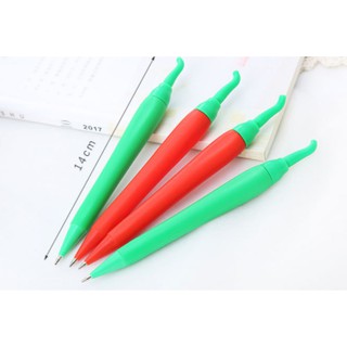 Bút chì ớt rau củ BC37 viết chì dễ thương bút chì cute tẩy