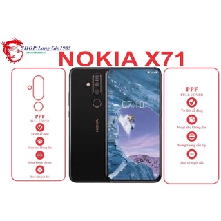 Nokia X71 miếng dán trong Ppf mặt sau và mặt trước chống va đập chống trầy xước