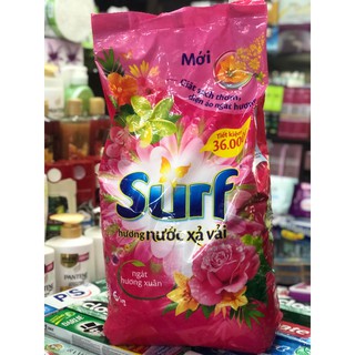 BỘT GIẶT SURF HƯƠNG NƯỚC XẢ VẢI 5.8kg