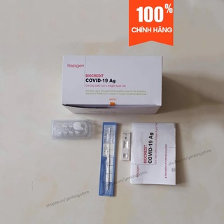 Kit test nhanh Covid-19 BioCredit Ag Hàn Quốc chính hãng