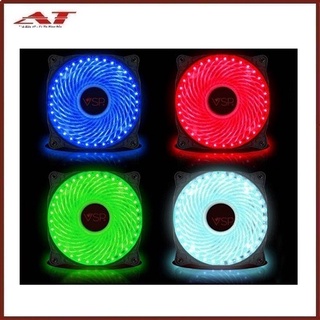Quat thông gió FAN CASE VSP 12CM _ LED 33 BÓNG _ ĐỎ FULL BOX