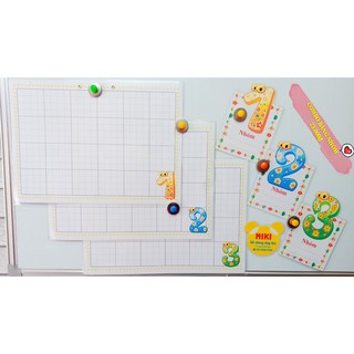 Combo bảng nhóm số (nhóm 1 đến nhóm 6) (Đồ Dùng Dạy Học)