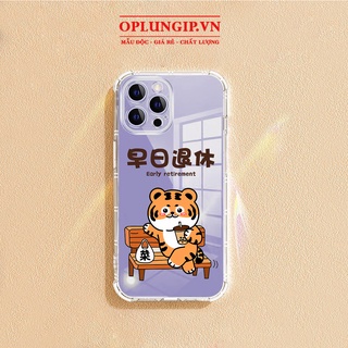 Ốp lưng iphone hổ cute chống sốc bảo vệ đa chiều cho iphone 11 pro max 13 12 14 pro max plus mini x r s max 6 s 7 8 plus
