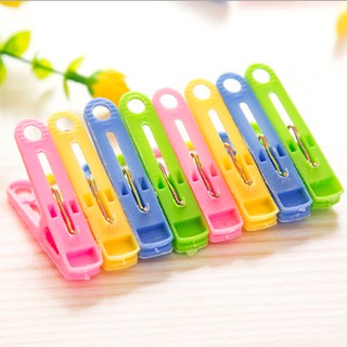 [Siêu Tiết Kiệm]20 chiếc kẹp Nhựa Đa Năng Nhiều Màu, móc kẹp, móc treo