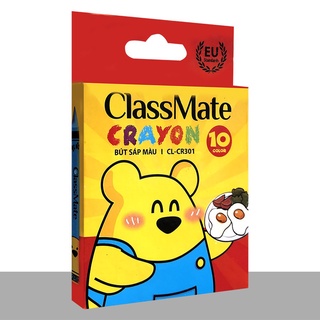 Bút sáp màu Classmate CL-CR 301 10 màu