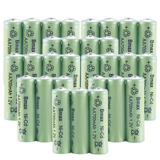Pin tiểu AA sạc lại NiCd AA 700mAh - dành cho đồ chơi, đồng hồ, chuột máy tính và các thiết bị gia đình