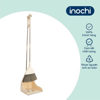 Bộ chổi và ky cao Inochi màu Trắng sữa